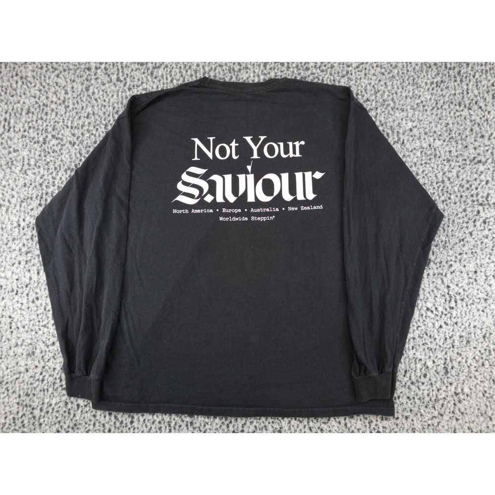 Oklama Kendrick Lamar Big Steppers Tour Shirt Mens L Black Good Long Sleeve 2022 - Picture 6 of 8